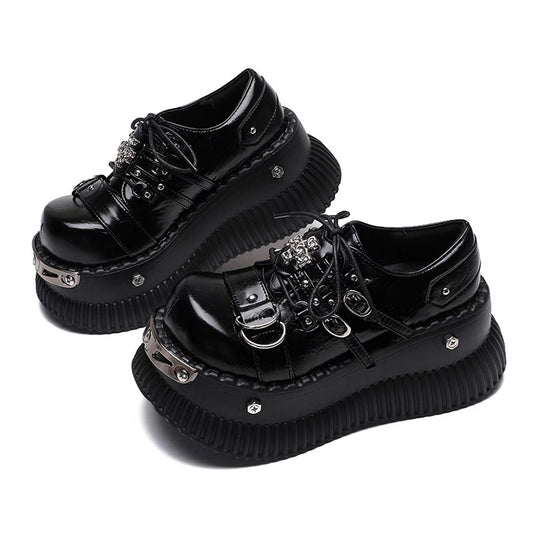 Zapatos Plataforma Mujer Gótico Dark Cool Hot Girl