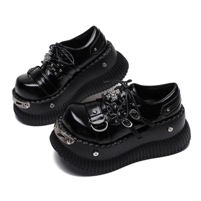 Zapatos Plataforma Mujer Gótico Dark Cool Hot Girl