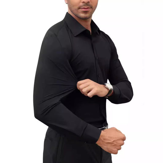 Camisa Elástica sin Planchado para Hombre - Image 21