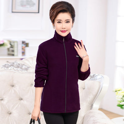 Chaqueta de Polar Deportiva y Casual para Mujeres Activas - Image 3
