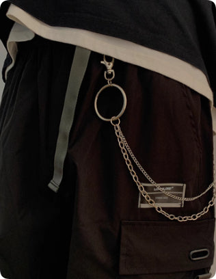 Cinturón Cadena Metal Estilo Punk para Hombre - Versátil y Audaz - Image 9