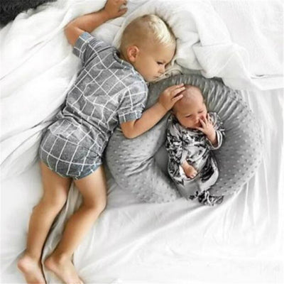 Almohada de Lactancia Multifuncional en Forma de U con Funda Extraíble Suave - Image 3