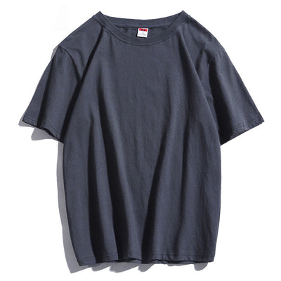 Camiseta Básica de Algodón Puro Manga Corta - Image 4