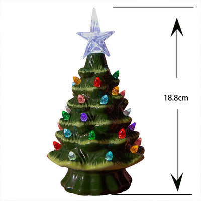 Linterna Cerámica Navideña para Árbol de Navidad - Image 4