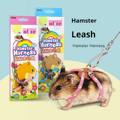 Cuerda de Paseo para Hámster Antimordedera con Agarre Manual