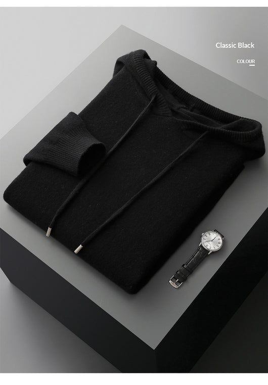 Sudadera Hoodie de Cashmere para Hombre - Diseño Oversize Otoño Invierno - Image 13