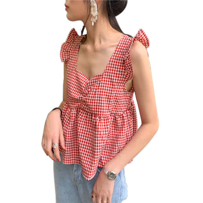 Chaleco Cuadrillé Diseño Exclusivo para Mujer - Estilo Minimalista - Image 9