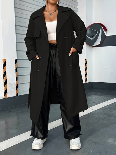 Abrigo Largo Casual para Mujer - Elegancia y Confort - Image 17