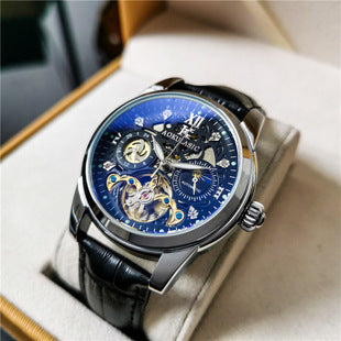 Reloj Mecánico Automático para Hombre con Diseño Hueco Luminoso - Image 14