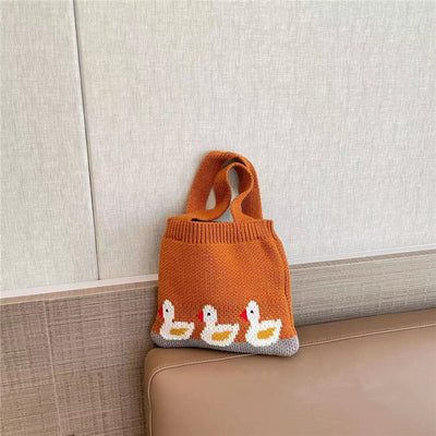 Bolsa Infantil Tejida con Diseño de Dibujos Animados - Image 7