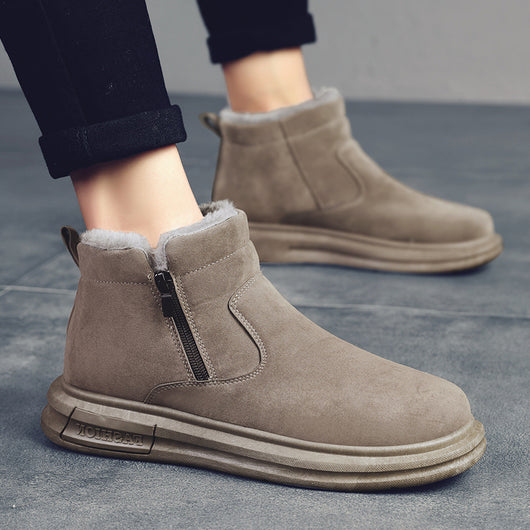 Zapatos Casuales de Cuero para Hombre - Diseño Liso y Versátil - Image 11