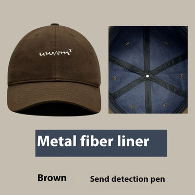 Gorra de Béisbol Protección Radiación Talla Grande con Fibra de Plata - Image 6