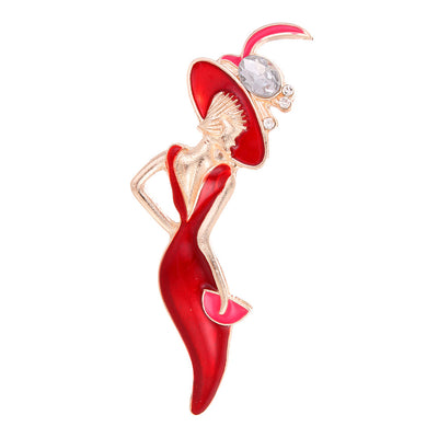 Broche Chica con Sombrero Grande - Image 4