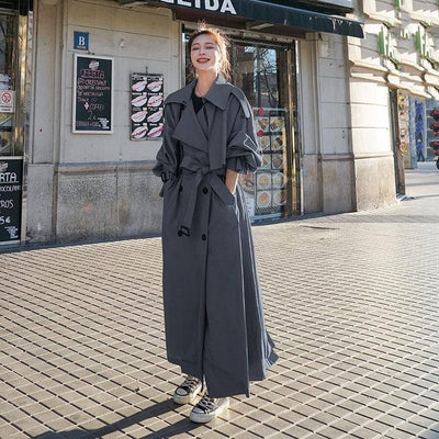 Abrigo Trinchera Midi para Mujer - Image 10