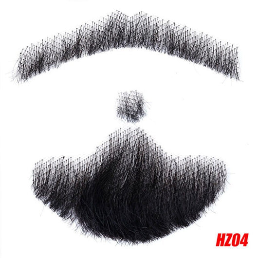 Barba Postiza de Cabello Natural para Cine, Televisión y Maquillaje Profesional - Image 6