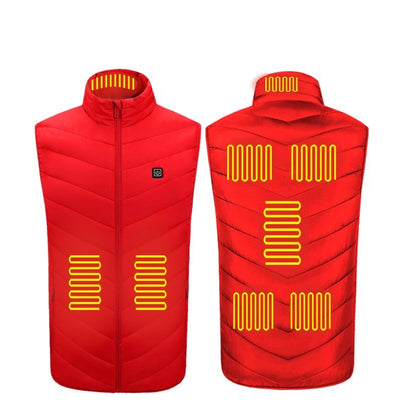 Chaleco Calefactor Eléctrico USB Recargable - Ropa Térmica Lavable - Image 10
