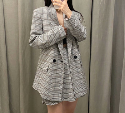 Blazer Casual Doble Botonadura Ligero para Commuter - Image 23