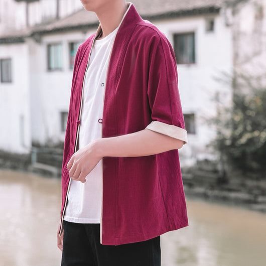 Kimono Cardigan Suelto con Hebilla - Image 20