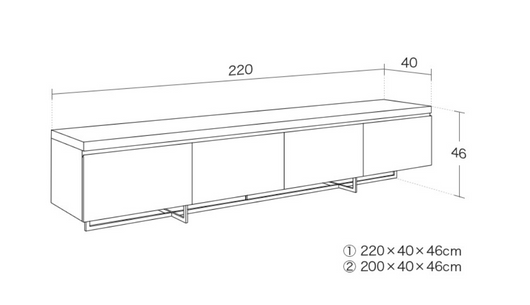 Mueble TV Minimalista Multifuncional con Almacenamiento Integrado - Image 9