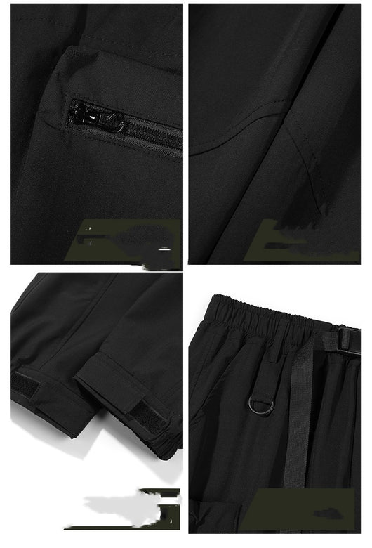 Overol Holgado con Bolsillos Tridimensionales para Hombre - Image 11