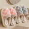 Pantuflas de Cuadros Cálidas para Mujer - Zapatillas de Casa Acolchadas con Suela Antideslizante