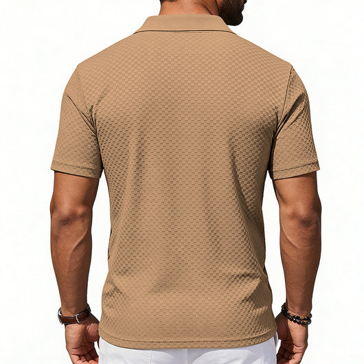 Polo Cuadros Hombre Transpirable Casual - Image 33