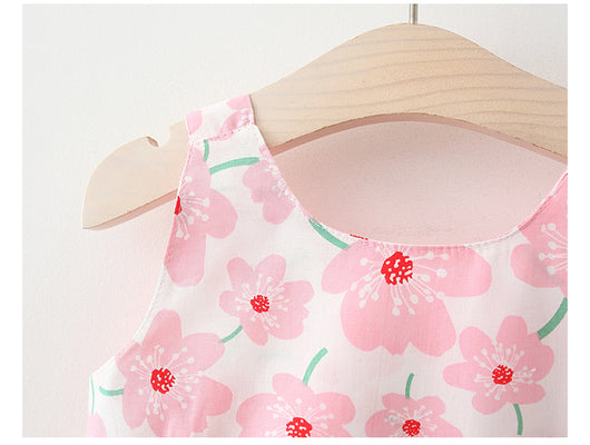 Vestido Chaleco Infantil Estilo Vaquero sin Mangas - Image 7