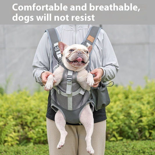 Mochila Transpirable para Perros con Malla Ventilada