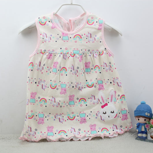 Vestido Falda Infantil Original Algodón con Diseños Animados - Image 16