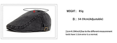 Gorra Vaquera Denim Lavado Retro - Estilo Casual y Versátil - Image 13