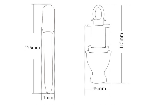 Baby Dropper for Water and Medicine with Straw