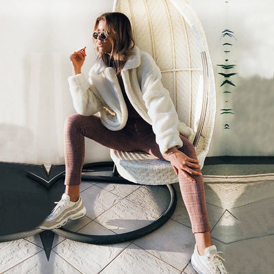 Chaqueta de Lana de Cordero Premium para Mujer - Image 9