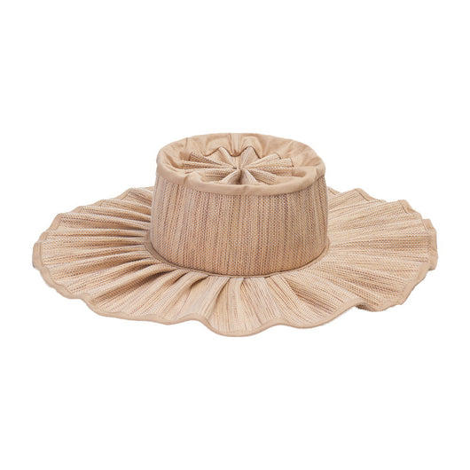 Sombrero de Paja Plegable para Mujer - Versátil y Portátil - Image 3