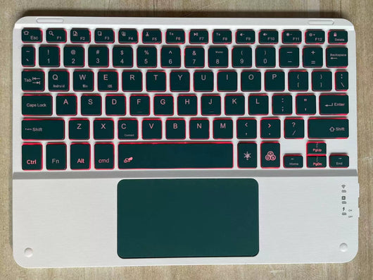 Teclado Bluetooth con Touchpad para Móvil y Tablet - Recargable Inalámbrico - Image 18