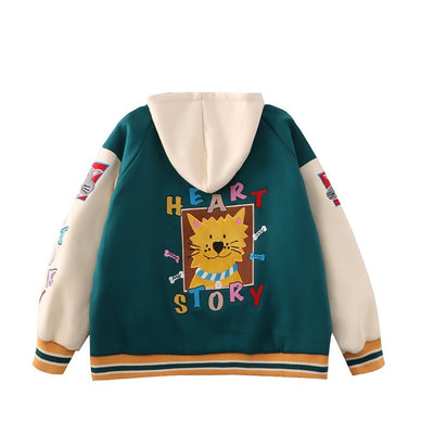 Sudadera con Capucha para Mujer con Parches Bordados Estilo Cartoon - Image 13
