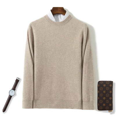 Suéter de Cachemira para Hombre con Corte Holgado - Image 11