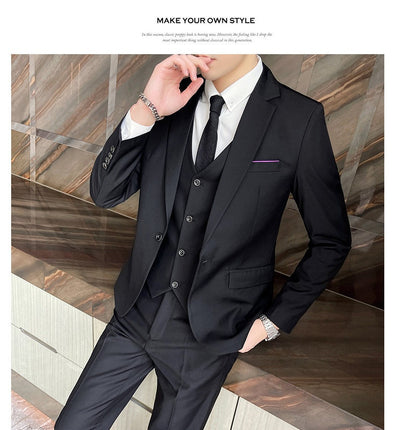 Traje Slim Fit Británico para Hombre - Conjunto Casual Elegante - Image 21