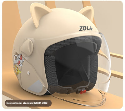 Casco de Bicicleta Eléctrica con Bufanda Térmica para Hombre y Mujer - Image 9
