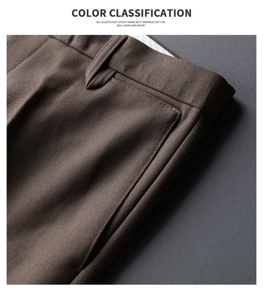 Pantalones de Vestir Clásicos Británicos para Hombre - Image 31