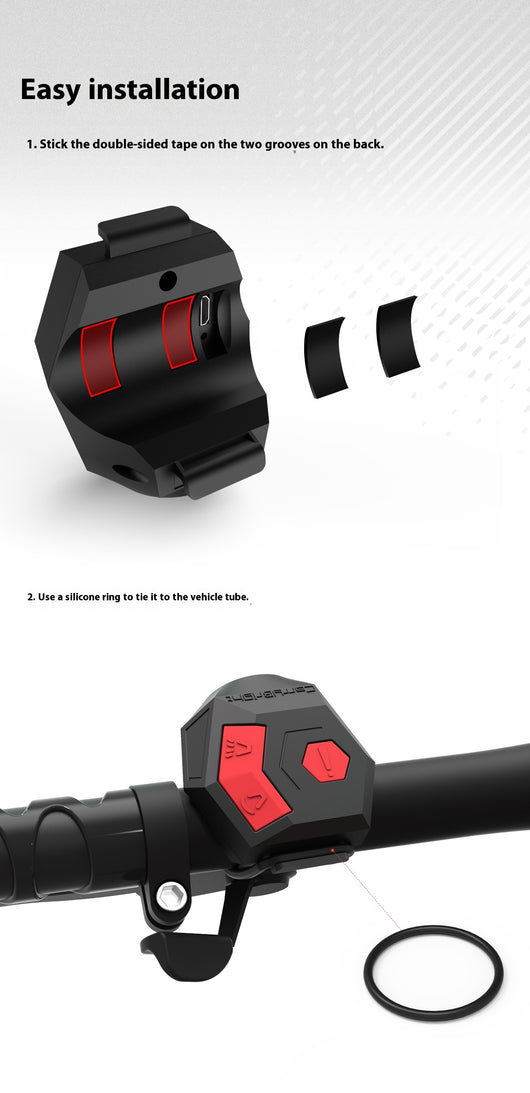 Timbre Electrónico para Bicicleta con Alarma Antirrobo - Image 8