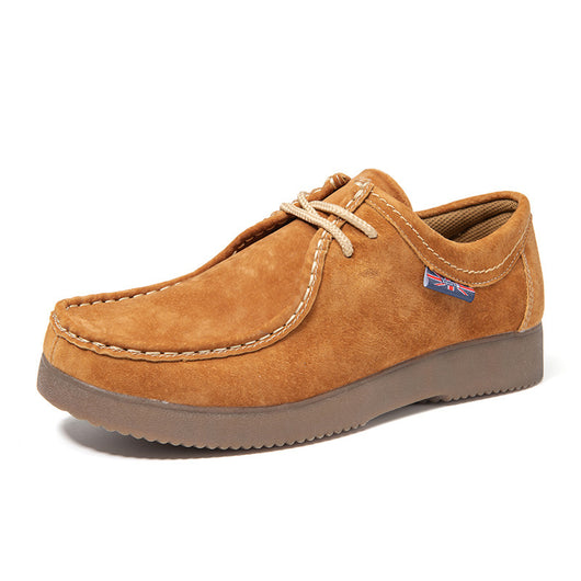 Tenis de Cuero Casual Coreano Estilo Británico - Sneakers Versátiles para Hombre - Image 7