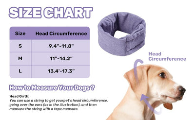 Protector Auditivo Calmante para Perros - Cobertura Ajustable contra Ruido y Ansiedad - Image 11