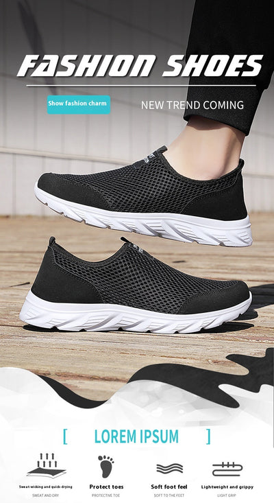 Zapatillas Deportivas Casual Talla Grande Malla Transpirable - Image 10