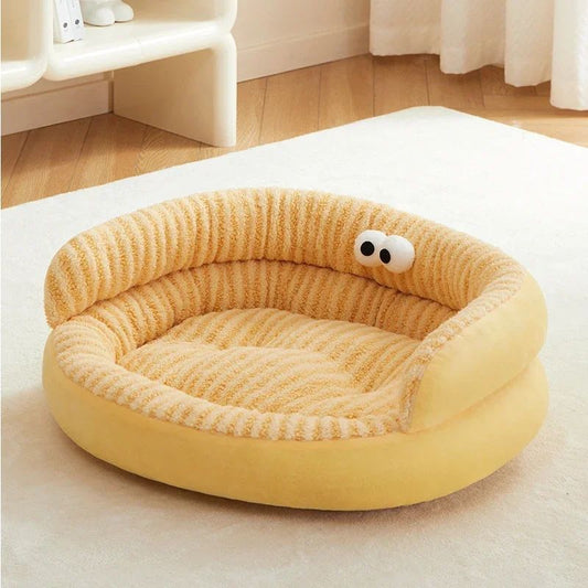 Cama Moderna para Mascotas - Cojín Suave y Cálido Lavable