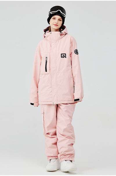 Traje de Esquí Doble Tabla para Hombre y Mujer - Abrigo Térmico Invernal - Image 17