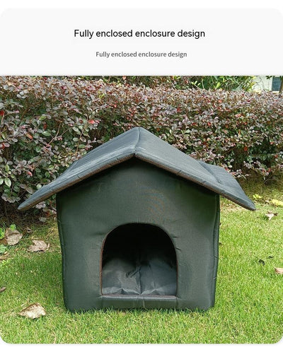 Casa Felina Impermeable para Invierno - Refugio Desmontable y Lavable - Image 17