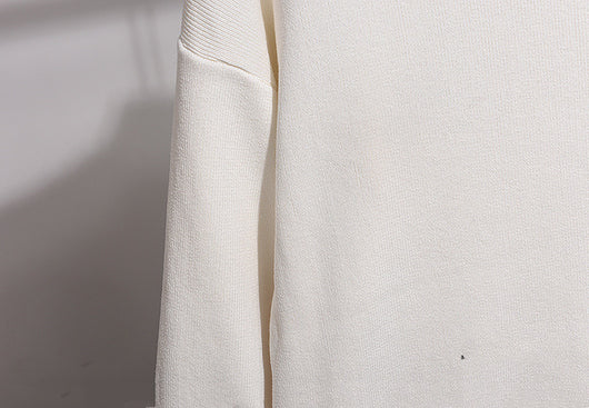 Conjunto de Dos Piezas: Suéter Tejido Holgado con Bordado de Lentejuelas - Image 11