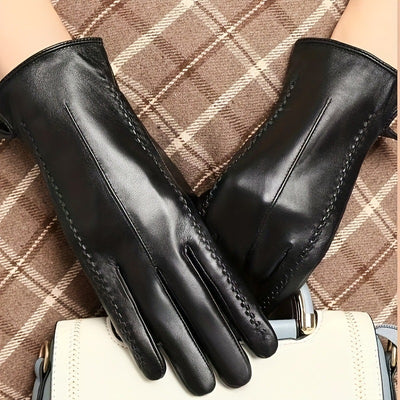 Guantes de Cuero Genuino Personalizados para Mujer - Image 10