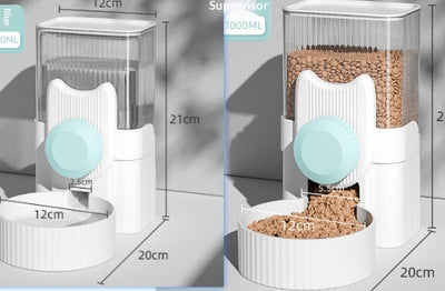 Fuente de Agua Colgante para Gatos y Comedero Automático para Perros - Image 8