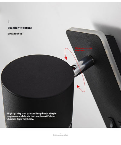 Lámpara LED de Lectura Minimalista Nórdica para Mesita de Noche - Image 15